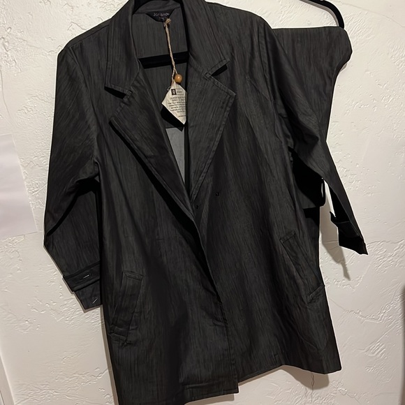 Jonano Seed to Sewn Black Denim Jacket  Duster - Picture 2 of 8
